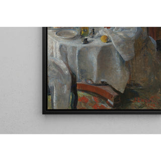 Reproduction La mangeuse d'huitres - James Ensor