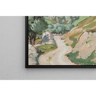 Reproduction La route de Jérusalem, Étude - Anna Boberg