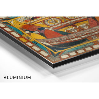 Reproduction Le Dieu-Père-Géant-Foudre-Transparent - Adolf Wölfli
