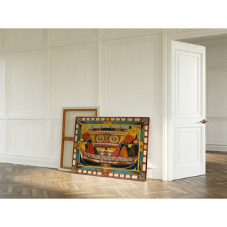 Reproduction Le Dieu-Père-Géant-Foudre-Transparent - Adolf Wölfli
