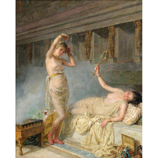 Reproduction Le Ruban bleu - Raffaello Sorbi