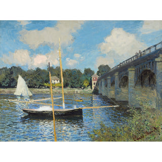Reproduction Le pont à Argenteuil - Claude Monet