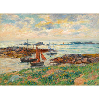 Reproduction Les Glénans, Finistère - Henry Moret