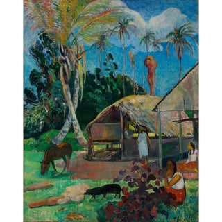 Reproduction Les cochons noirs - Paul Gauguin