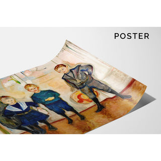Reproduction Les fils du Dr Linde - Edvard Munch