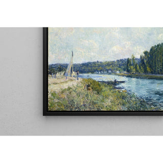 Reproduction Les rives de l'Oise - Alfred Sisley