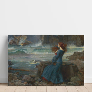 Reproduction Miranda - La Tempête - John William Waterhouse