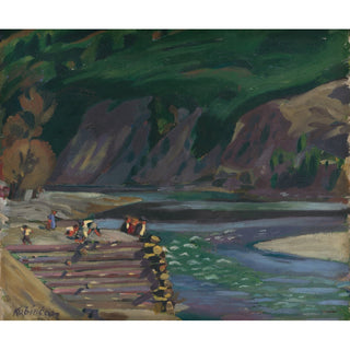 Reproduction Motif de Dolný Kubín - Arnold Peter Weisz-Kubínčan