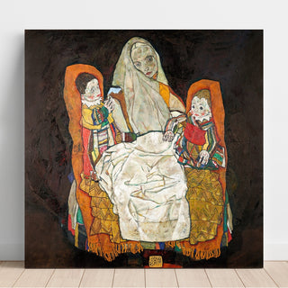 Reproduction Mutter mit Zwei Kindern III - Egon Schiele