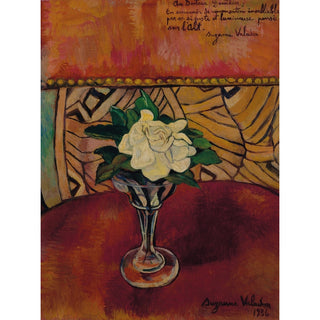 Reproduction Nature Morte à la Rose Blanche - Suzanne Valadon