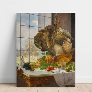 Reproduction Nature morte d'automne dans l'atelier de l'artiste - Carl Moll
