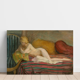 Reproduction Nu au Divan - Henri Lebasque