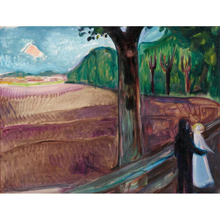 Reproduction Nuit d'été - Edvard Munch