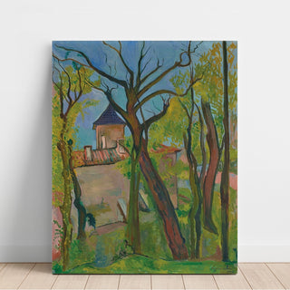 Reproduction Paysage à Saint-Bernard Ain - Suzanne Valadon