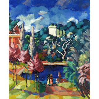 Reproduction Paysage d’Italie - Konrad Mägi