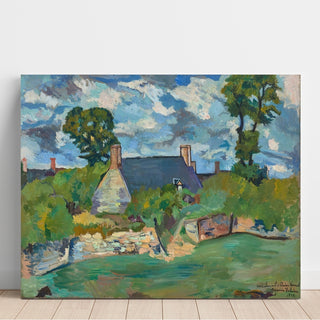 Reproduction Paysage de Genêt - Suzanne Valadon