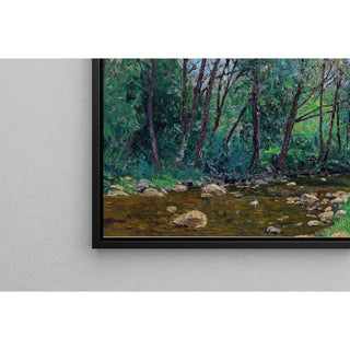 Reproduction Paysage fluvial - Alfred Zoff
