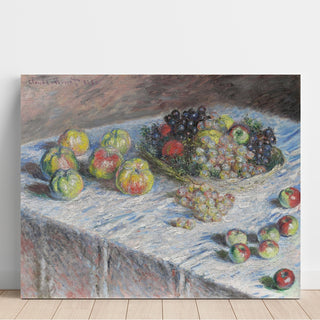 Reproduction Pommes et raisins - Claude Monet