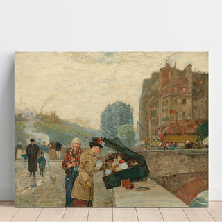 Reproduction Quai Saint Michel - Childe Hassam