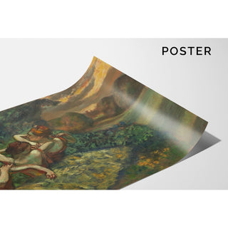 Reproduction Quatre danseuses - Edgar Degas