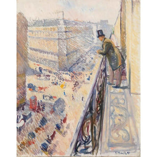 Reproduction Rue Lafayette - Edvard Munch