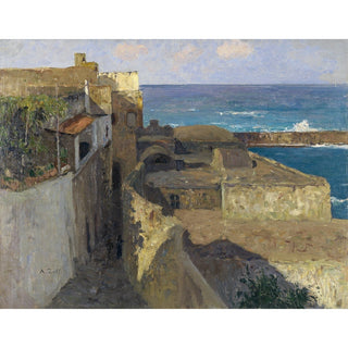 Reproduction Ruelle étroite à Forio - Alfred Zoff