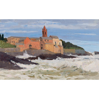Reproduction San Giuliano in Genoa - Alfred Zoff