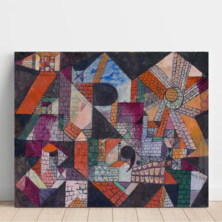 Reproduction Stadt R - Paul Klee