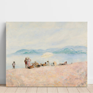 Reproduction Sur la plage - Henri Lebasque