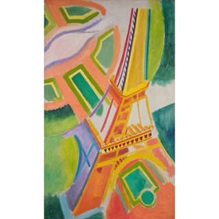Reproduction Tour Eiffel 1924 - Robert Delaunay