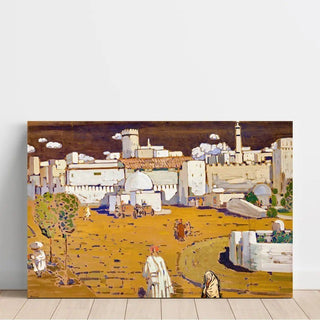 Reproduction Ville arabe - Wassily Kandinsky