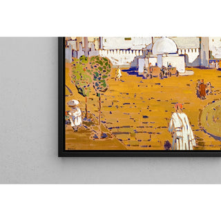 Reproduction Ville arabe - Wassily Kandinsky