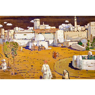 Reproduction Ville arabe - Wassily Kandinsky