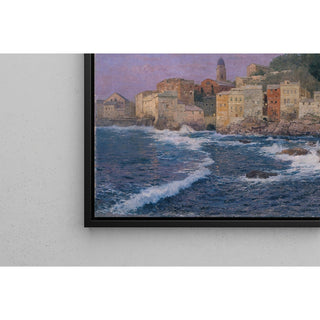 Reproduction Ville sur la Riviera - Alfred Zoff