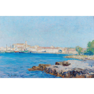 Reproduction Vue de la baie de Rub Alto - Alfred Zoff