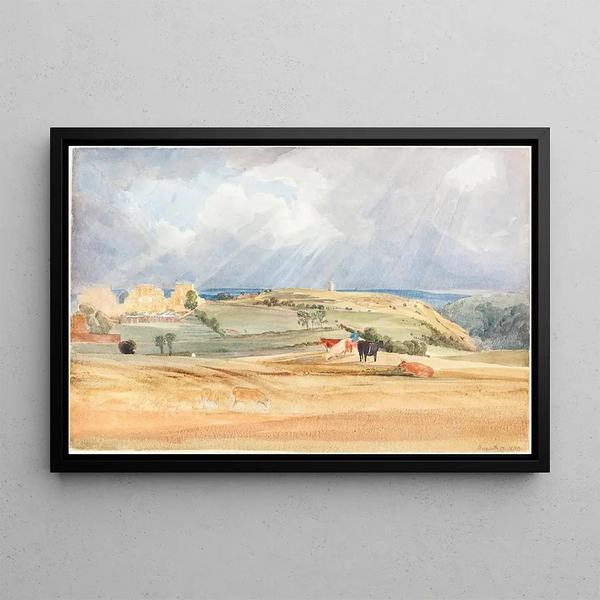 Rev James Bulwer - Landscape with Cattle.webp