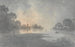 La Rivière au crépuscule Oxford - Révérend William Henry Barnard — vy av konstverket