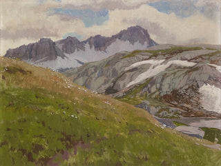 Alpe - Regnault Sarasin — vy av konstverket