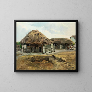 Richard Benno Adam - Schweinestall in Dunatettlen.webp