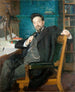 Professor Karl Warburg - Richard Bergh — vy av konstverket