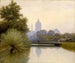 L'effet du matin sur le canal - Richard Buckner Gruelle — vy av konstverket