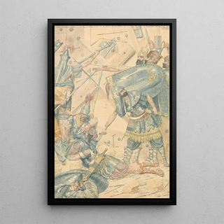 Richard Dadd - Death of Abimelech at Thebez.webp