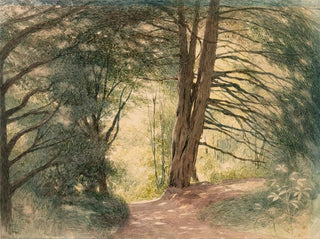 Boxhill, Surrey - Richard Doyle — vy av konstverket