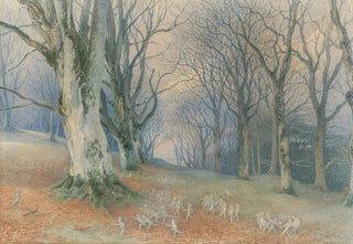 Richard Doyle - Fairies and squirrels in a forest.webp