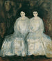 Les sœurs Karoline et Pauline Fey - Richard Gerstl — vy av konstverket
