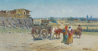 Richard Karlovich Zommer - Oriental Landscape.webp