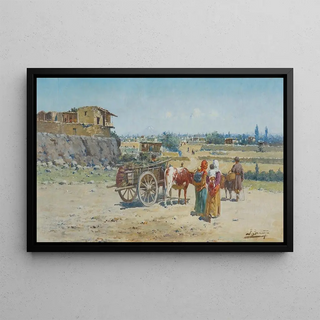 Richard Karlovich Zommer - Oriental Landscape.webp