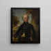 Portrait du capitaine John Harvey 1740-1794 - Richard Livesay — inramlat konstverk på väggen