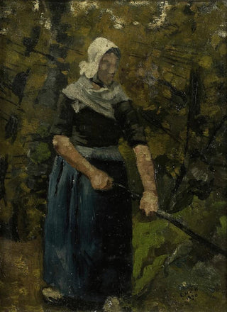 Richard Nicolas Roland Holst - A Peasant Woman with a Stick.webp