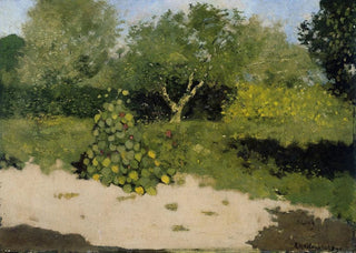 Richard Nicolas Roland Holst - Corner of a Garden with Nasturtiums.webp
